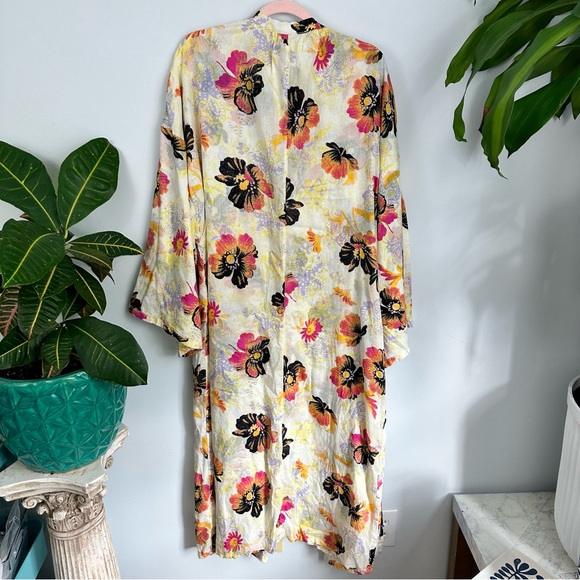 NWT Free People Jorja Floral Duster, Stevie Nicks, Boho Summer - Picture 12 of 16